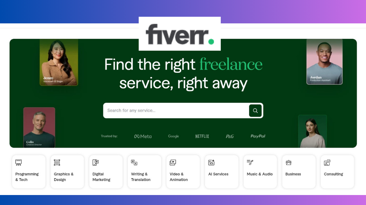 Unlock Your Business Potential with Fiverr: Affordable Solutions for Every Task